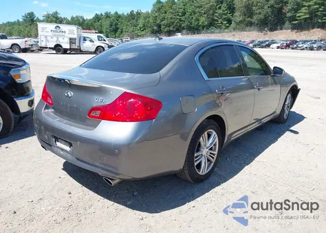2013 Infiniti G37X from USA, damaged, VIN JN1CV6ARXDM769587